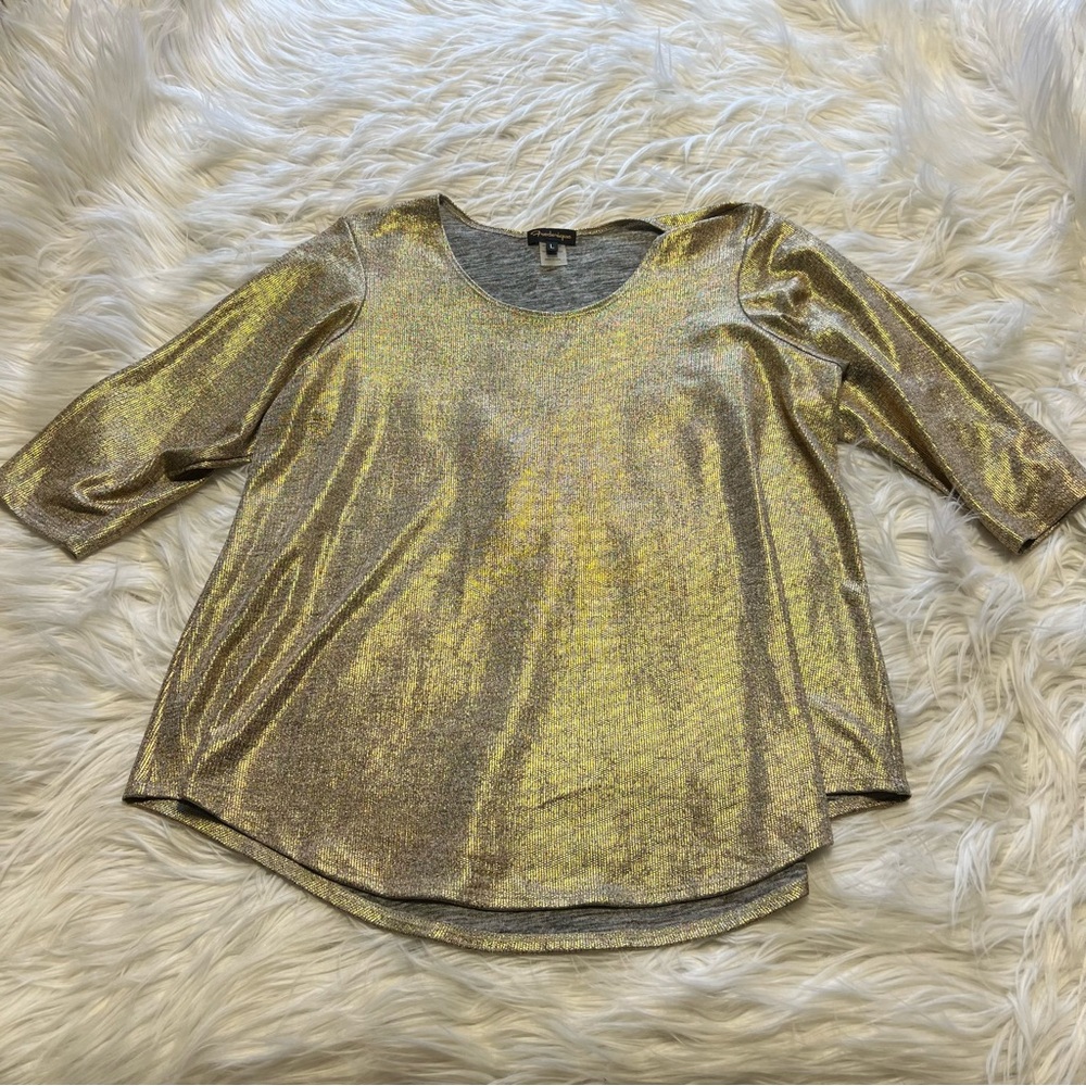 ⭐️5/30$⭐️ Frederique gold blouse